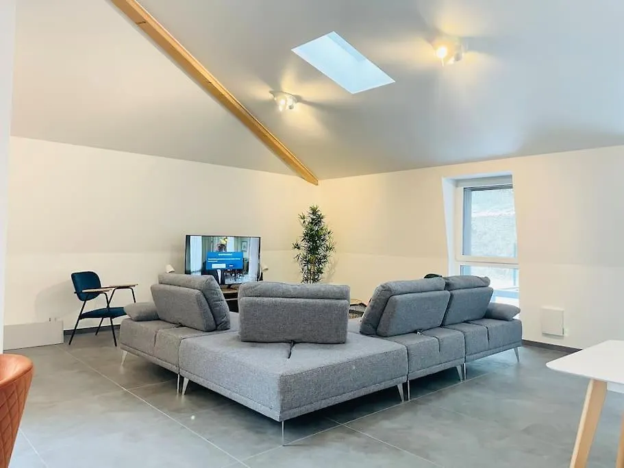 Penthouse With Garden And Parking In Center- Kpg Appartement Luxemburg
